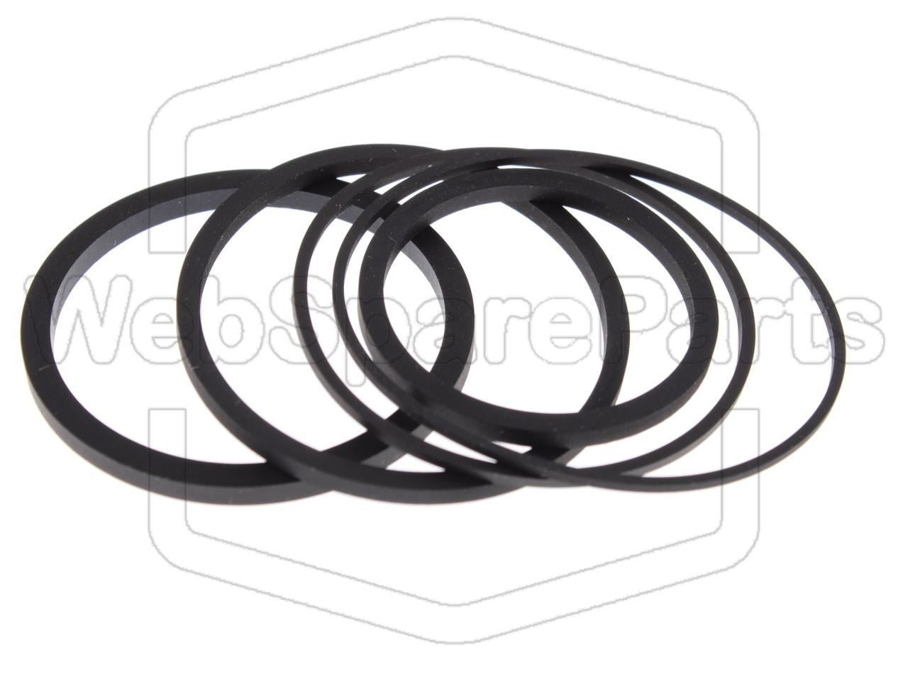 Remsats för videobandspelare – Fisher VBS-7600 Betamax