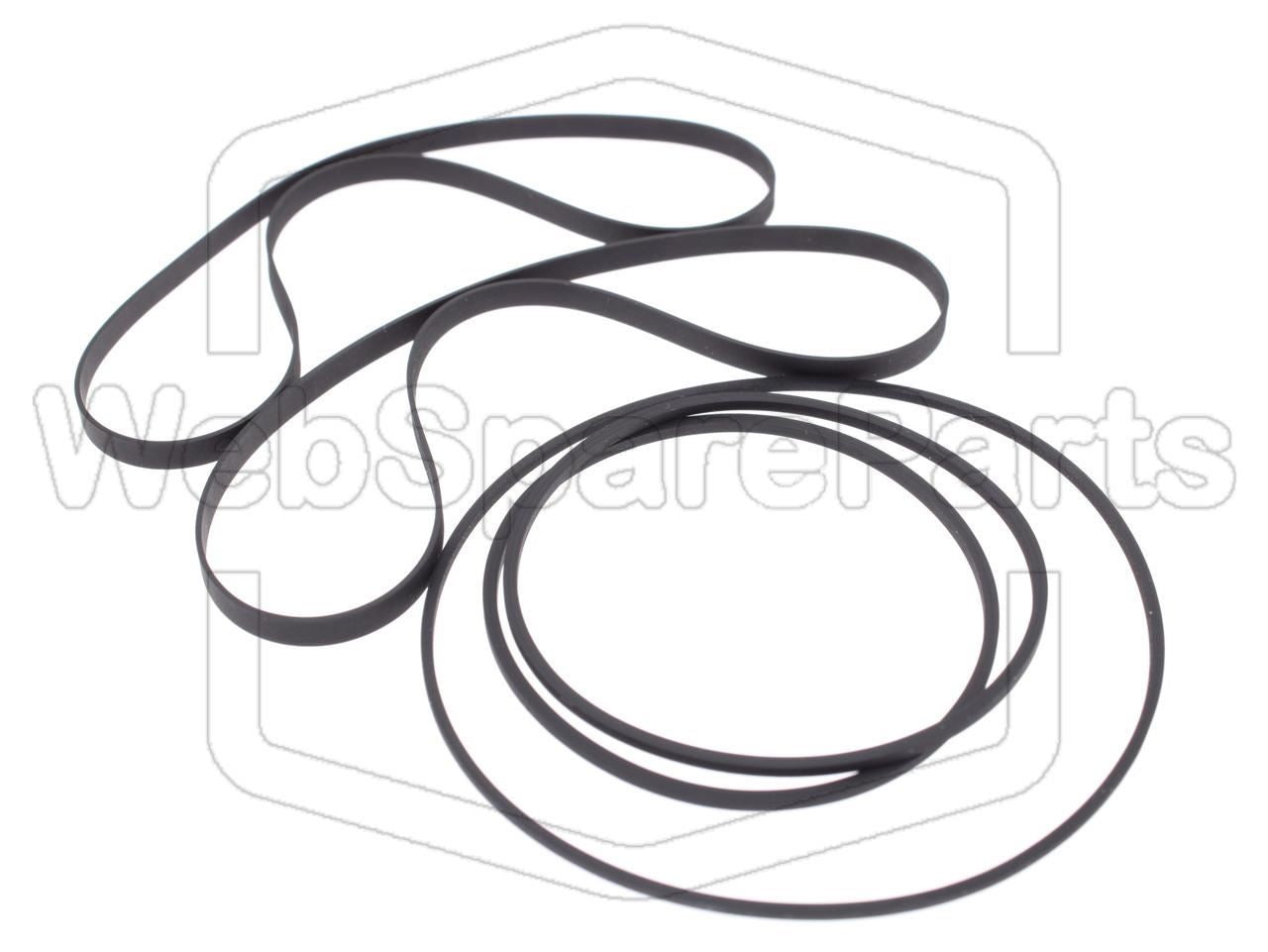 Remsats för dubbelt kassettbandspelare – Grundig CCF-4300 Mk2