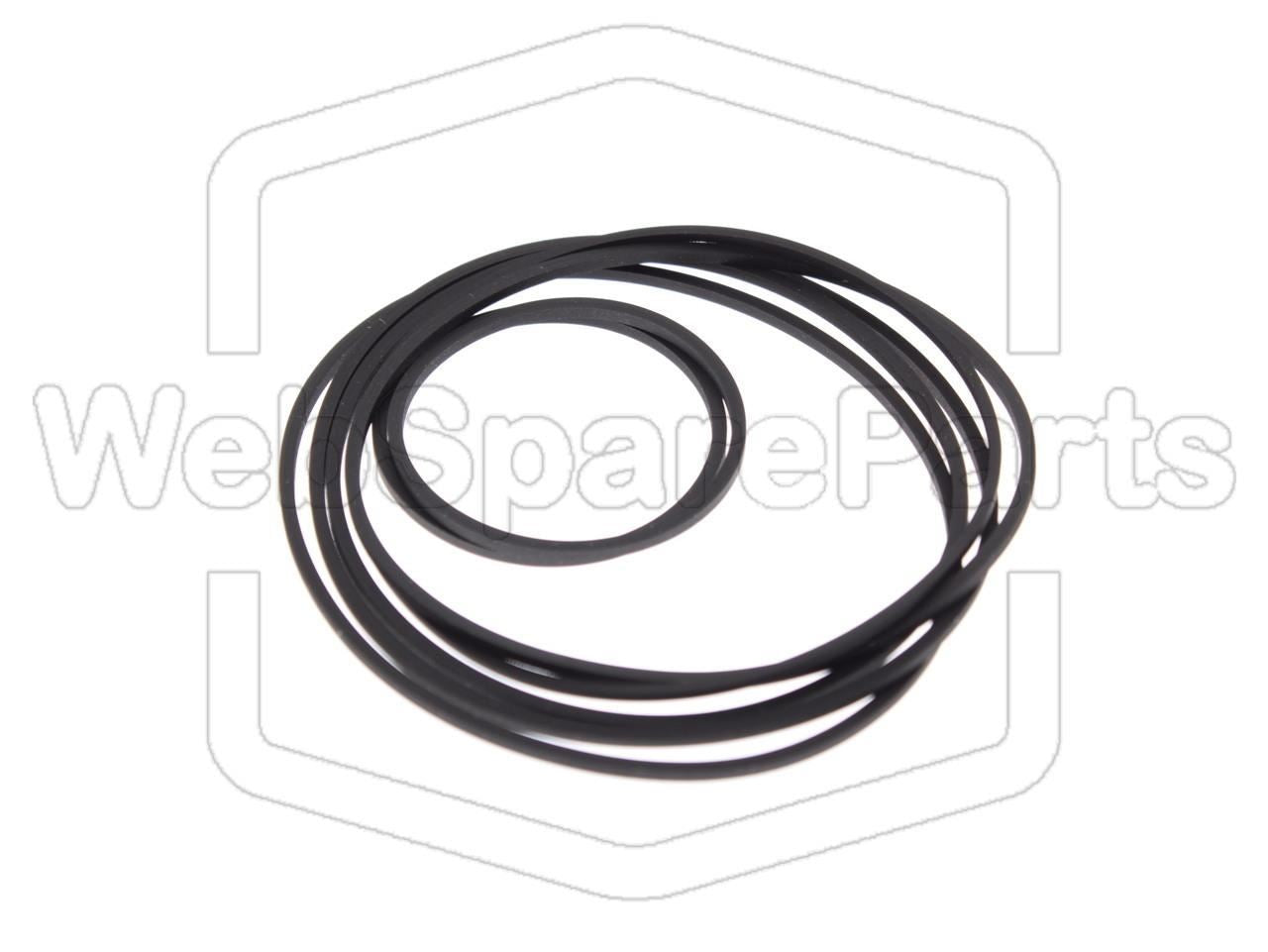 Remsats för dubbelt kassettbandspelare – Kenwood KX-58CW