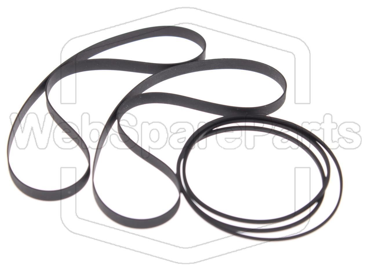 Remsats för dubbelt kassettbandspelare – Kenwood X-7WS