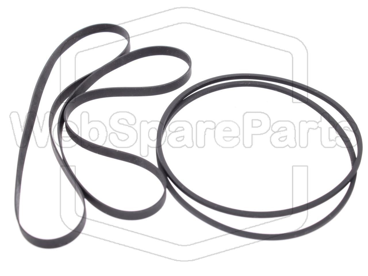 Remsats för dubbelt kassettbandspelare – Grundig CL-CCF6