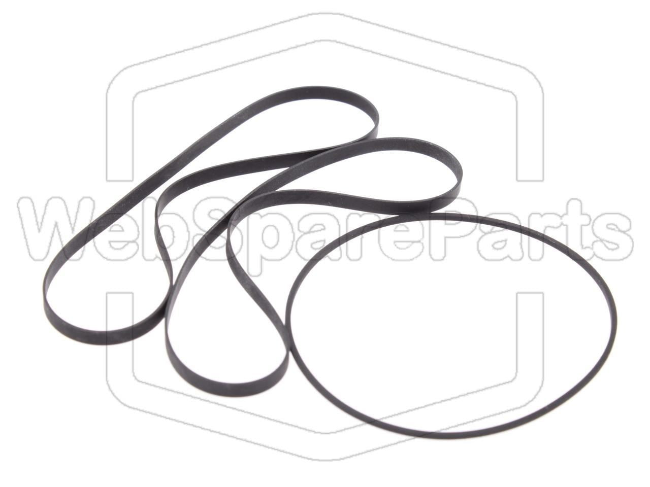 Remsats för dubbelt kassettbandspelare – Yamaha KX-W262