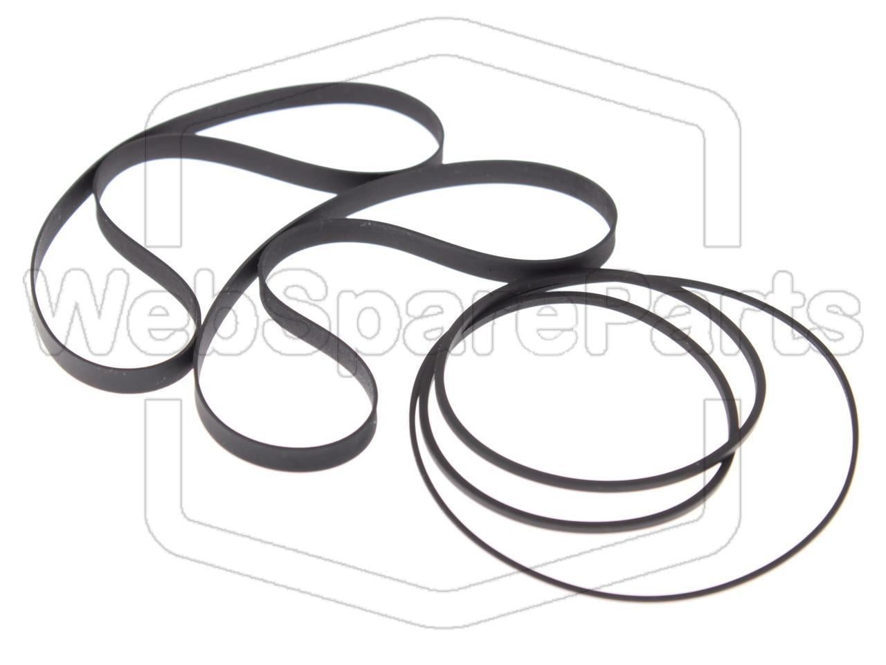 Remsats för dubbelt kassettbandspelare – Yamaha KX-W202