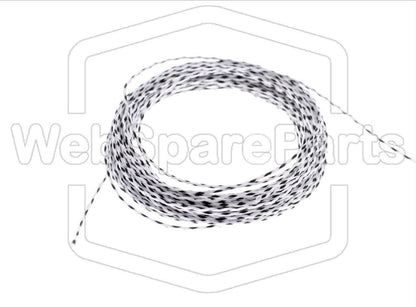 Tonearm drive cord stringing for turntable Sony PS-X555ES