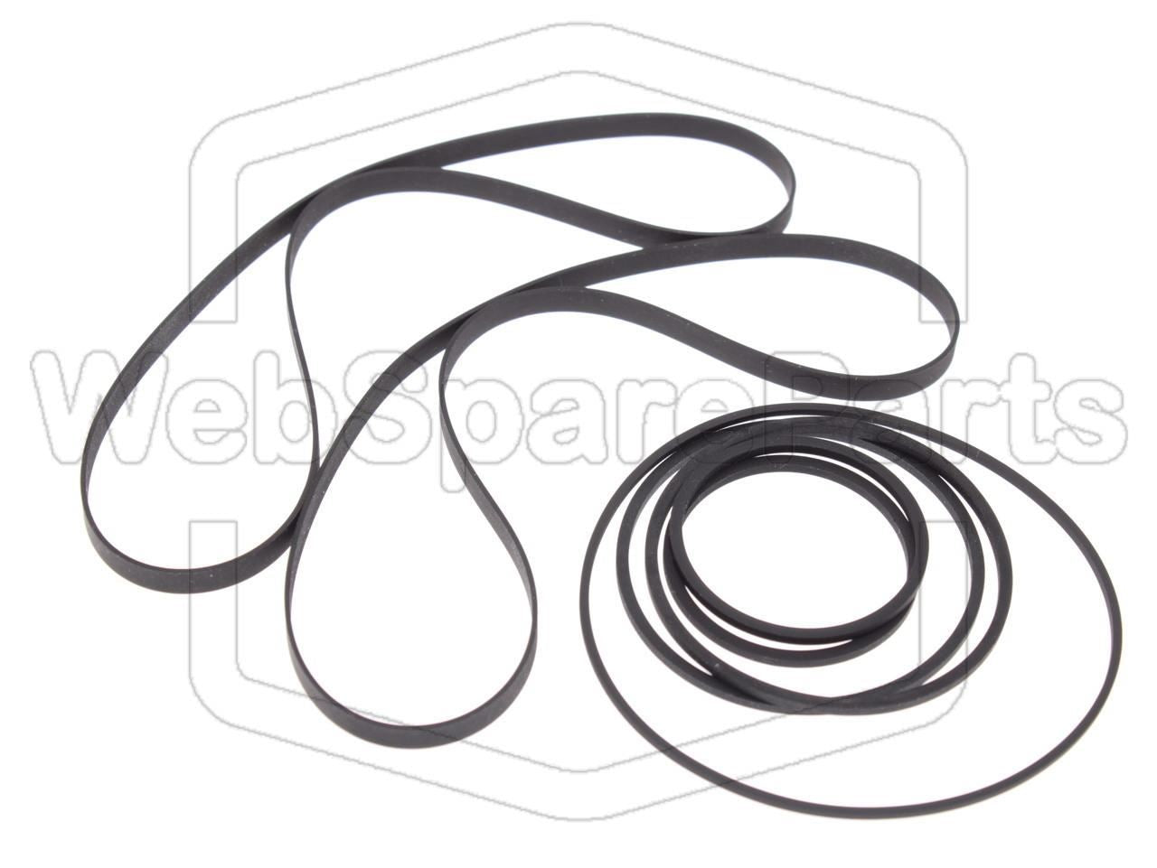 Remsats för dubbelt kassettbandspelare – Pioneer CT-1170W-S