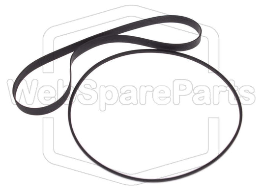 Remsats för kassettbandspelare – Rotel RCX-860