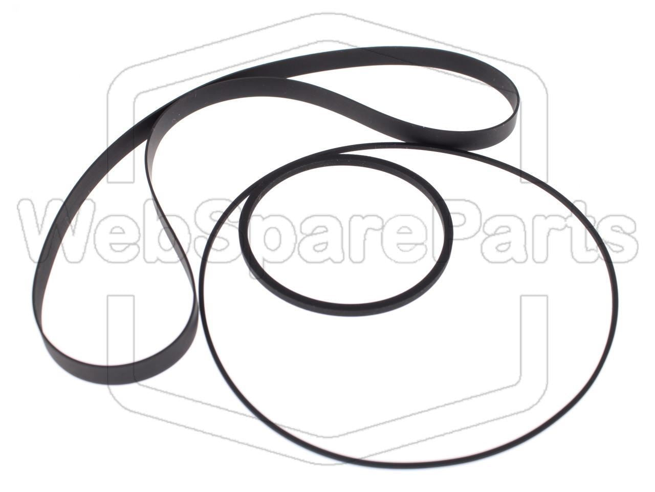 Remsats för kassettbandspelare – Akai GX-C325D