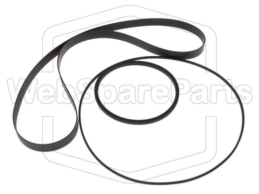 Remsats för kassettbandspelare – Akai GX-C325D