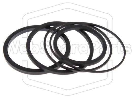 Remsats för videobandspelare – Fisher VBS-7600 Betamax