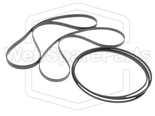 Remsats för dubbelt kassettbandspelare – Aiwa AD-WX33