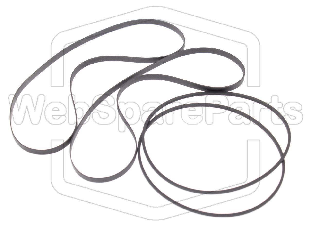 Remsats för dubbelt kassettbandspelare – Aiwa AD-WX200