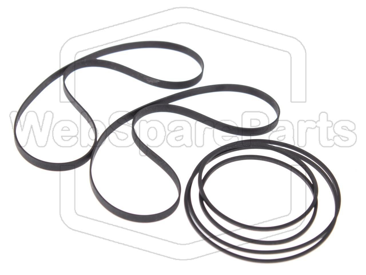 Remsats för dubbelt kassettbandspelare – Kenwood X-56