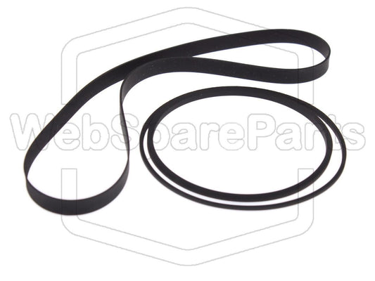 Remsats för kassettbandspelare – Akai GX-C44D– Version 2