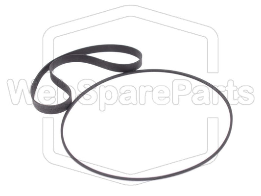 Remsats för kassettbandspelare – Akai GX-F37– Version 2