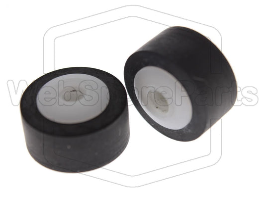 Tryckhjul för dubbelt kassettbandspelare – JVC TD-W111