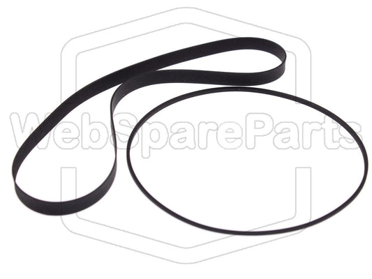 Remsats för kassettbandspelare – Kenwood KX-72R