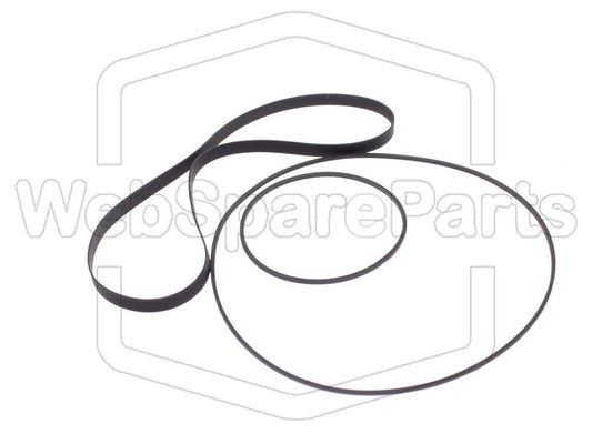 Remsats för kassettbandspelare – Akai GX-C715D