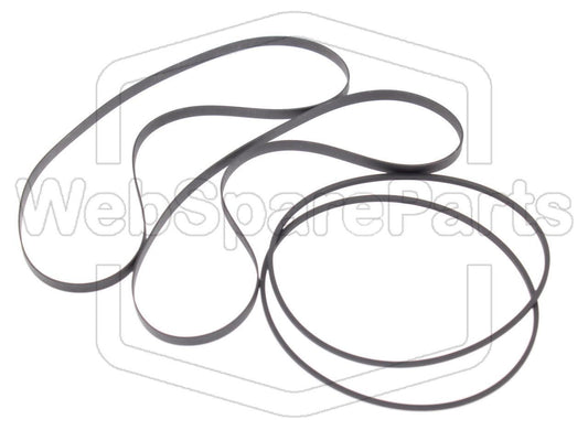 Remsats för dubbelt kassettbandspelare – Aiwa AD-WX20