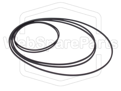 Remsats för dubbelt kassettbandspelare – Aiwa NSX-V770