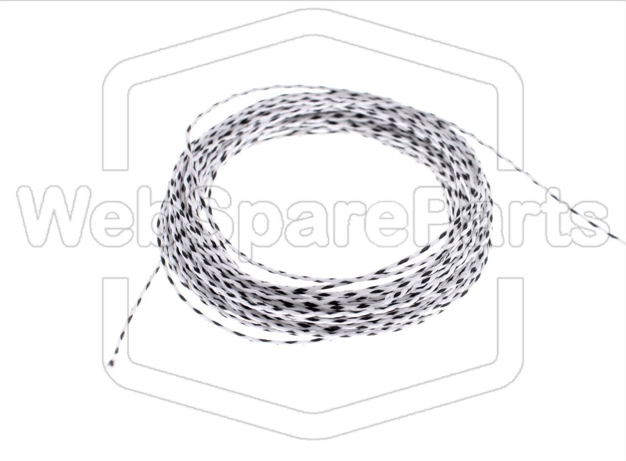 Tonearm drive cord stringing for turntable Sony PS-FL770