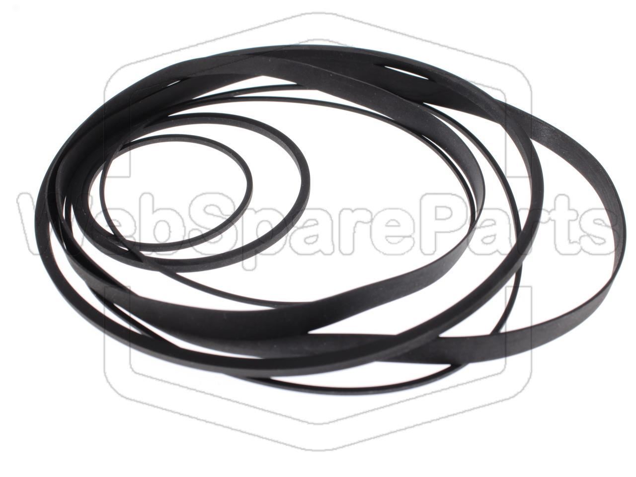 Remsats för videobandspelare – Toshiba V-5480 Betamax