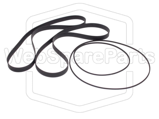 Remsats för kassettbandspelare – Aiwa FX-W50