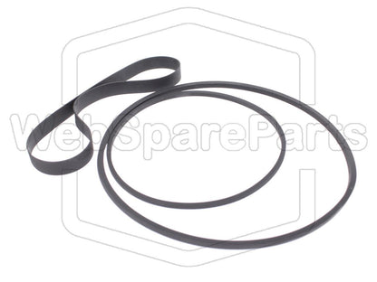 Remsats för videobandspelare – Palladium 837/709 Betamax