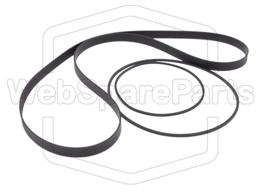 Remsats för kassettbandspelare – Dual C-818