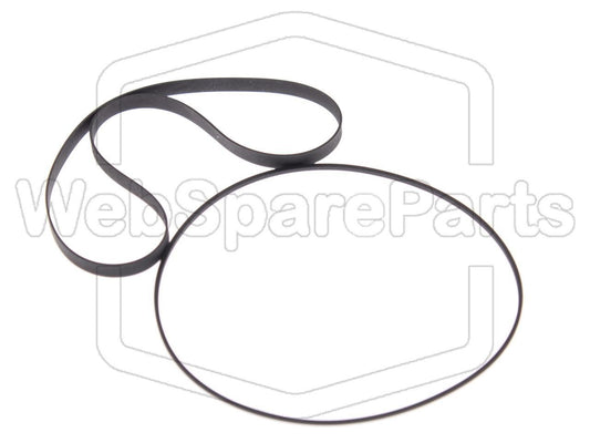 Remsats för kassettbandspelare – Kenwood KX-660HX