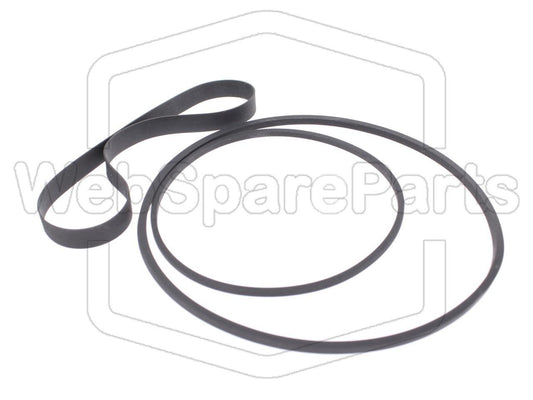 Remsats för videobandspelare – Sanyo VTC-5500 Betamax