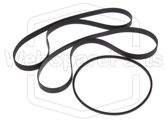 Remsats för dubbelt kassettbandspelare – Aiwa AD-WX777