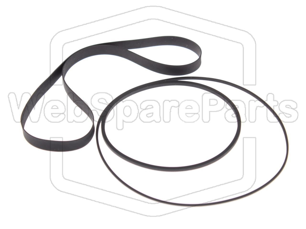 Remsats för kassettbandspelare – Kenwood KX-650