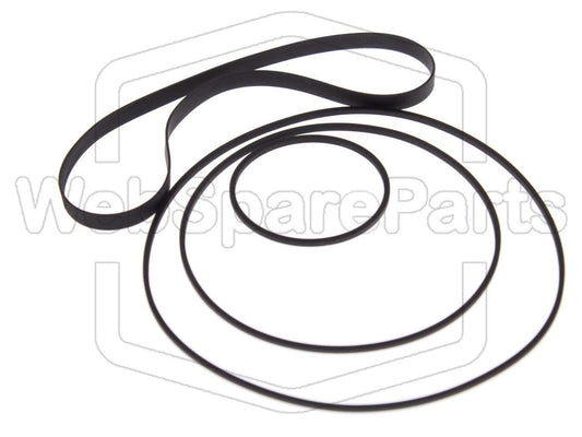 Remsats för kassettbandspelare – Kenwood KX-500