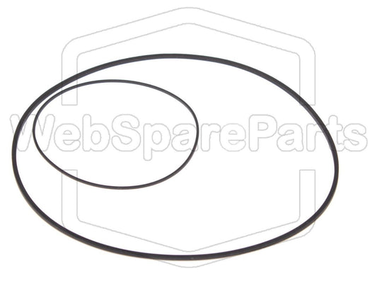 Remsats för kassettbandspelare – Kenwood KX-700