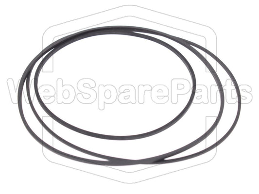 Remsats för kassettbandspelare – Philips F-6233