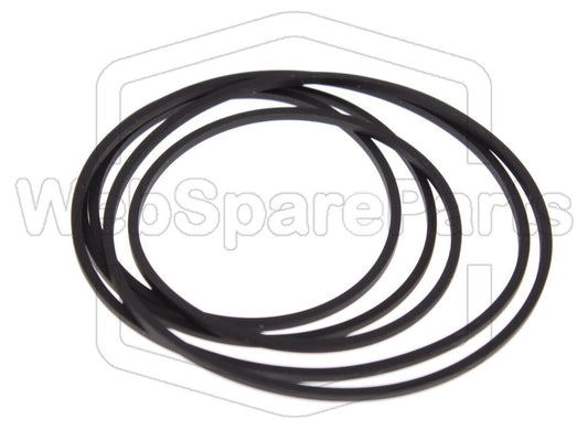 Remsats för dubbelt kassettbandspelare – Aiwa AD-WX505