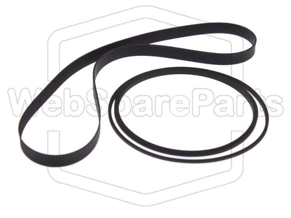 Remsats för kassettbandspelare – Akai GX-C39D– Version 2