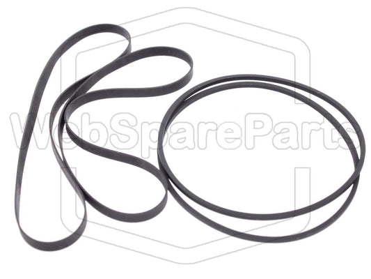 Remsats för dubbelt kassettbandspelare – Grundig CCF-21