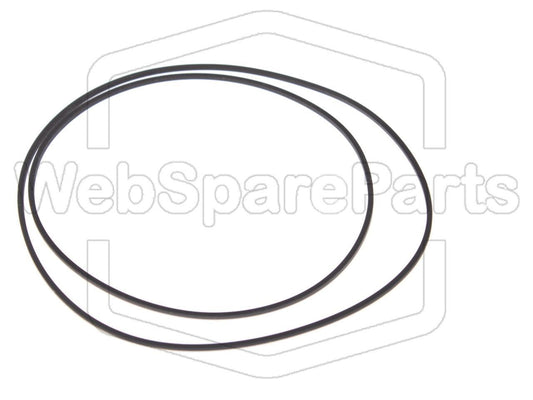Remsats för dubbelt kassettbandspelare – Kenwood CR-500