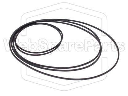 Remsats för dubbelt kassettbandspelare – Aiwa NSX-V52