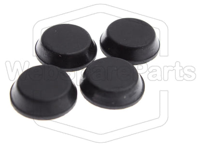 Gummifötter för  Bang & Olufsen Beocord 1700 (1981-1983)