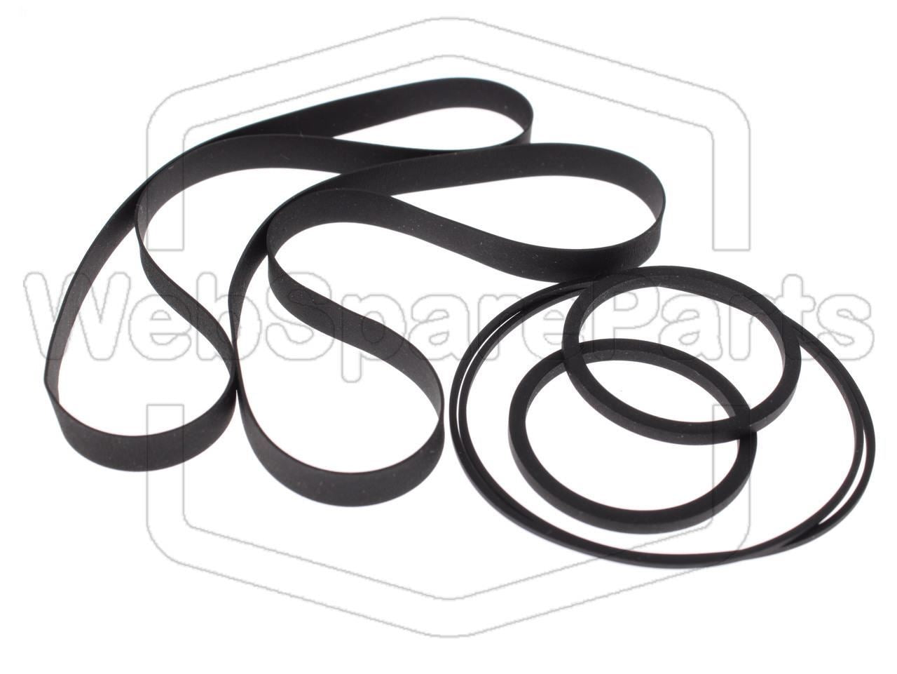 Remsats för videobandspelare – Sharp VC-5W20E Twin VHS