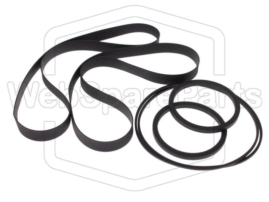 Remsats för videobandspelare – Sharp VC-5W20E Twin VHS