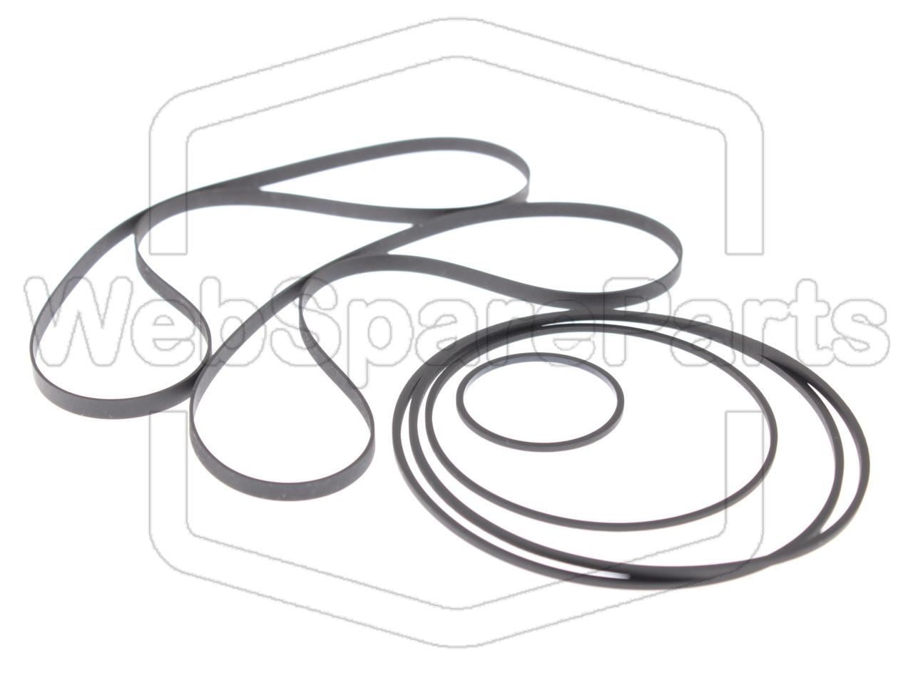 Remsats för dubbelt kassettbandspelare – Aiwa FX-W440