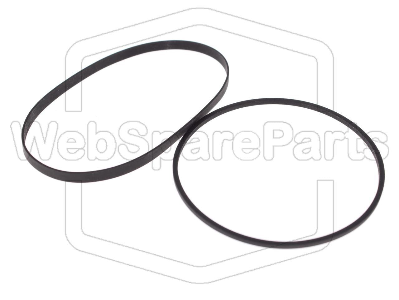 Remsats för kassettbandspelare – Panasonic RX-DS12