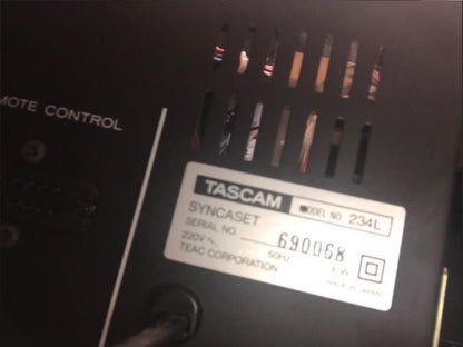 Remsats för kassettbandspelare – Teac Tascam 234 L SYNCASET